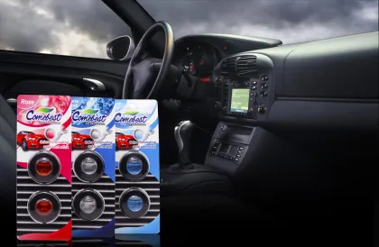 Car Aromatherapy Essential Oil Diffuser with Vent Clip