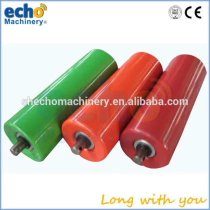 steel conveyor roller for conveying equipment system in crushing recycling machinery equipment plant