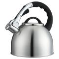 Arcs Caping of Lid Silver Whistling Kettle