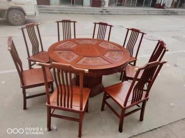 Aangepaste ronde keukentafel