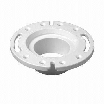 3 Inches Diameter PVC Flange with 8 Countersunk Holes