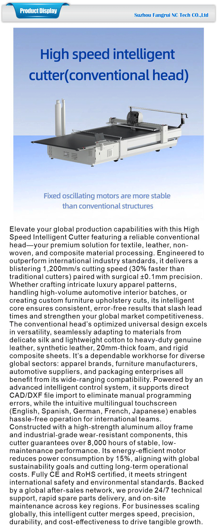 High-speed Cutting Machine -xiangqing1-FR010