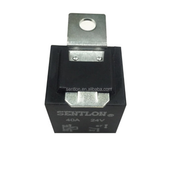 Universal 4 Terminal DC 12V/24V 40A Power Relay with Socket - Factory Direct