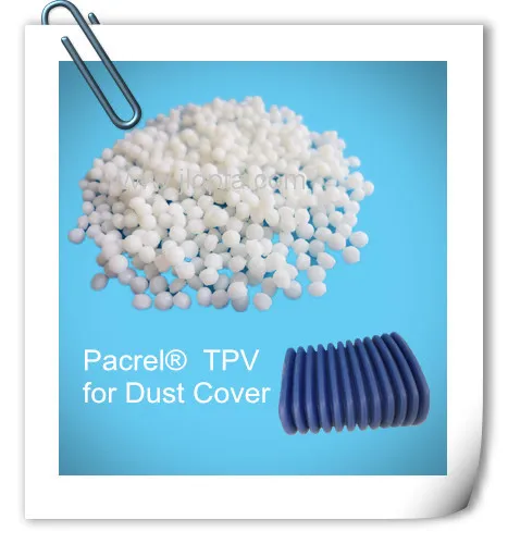 TPV/TPE thermoplastic elastomer material for dust cover for extrusion processing