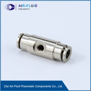 Air-Fluid High Pressure Push Lock Fittings Union Straight.