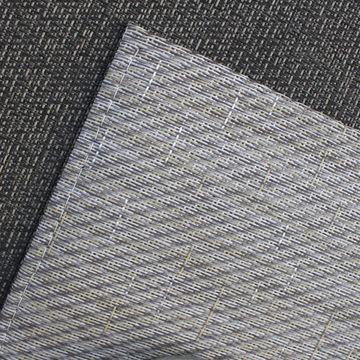 Floor Mat with 4mm Thickness, Gray and Black Mixed Colors Yarn