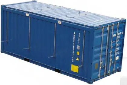 brand new shipping container