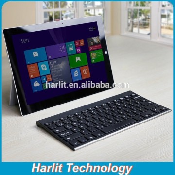 Wireless Bluetooth Keyboad Best Selling Aluminum Laptop Desktop Tablet PC Bluetooth 3.0 Keyboard X Scissors Structure Black