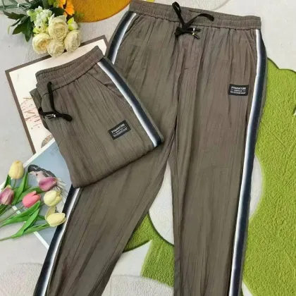 Zou Casual Elastic Waist Men's Pressure Leggings