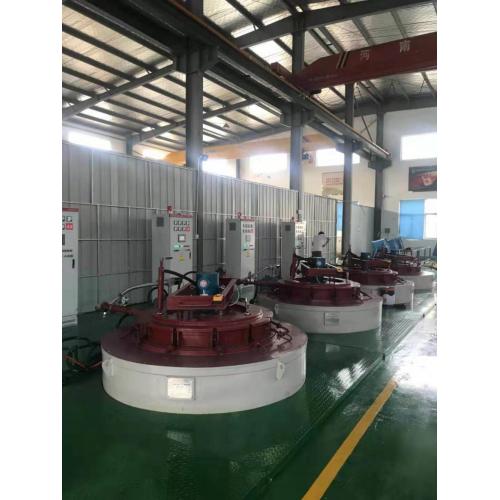 Pit type gas carburizing vacuum furnace