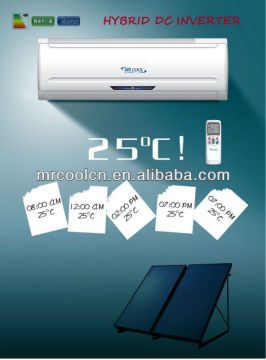 Hybrid Solar Inverter Air Conditioner 9000btu--Energy saving 67%