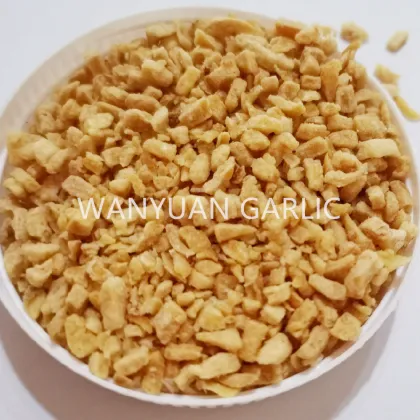 Golden yellow Fried garlic crisp