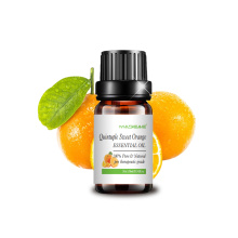 Limpieza de aceite esencial de naranja dulce de quintuple soluble en agua