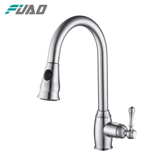 FUAO Extended kitchen sink Pull Out kitchen tap