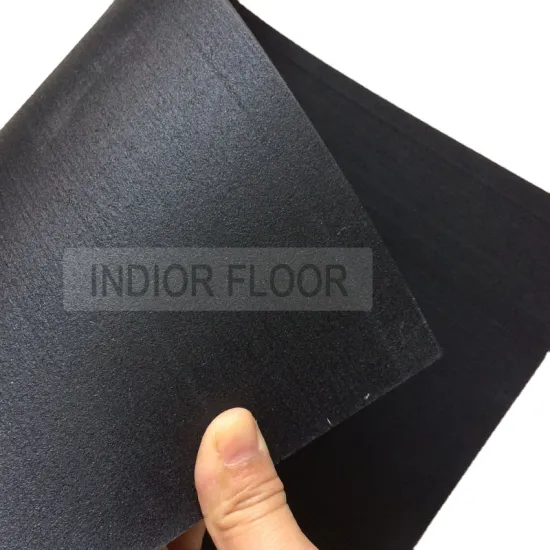 Portuguese Noise Reduction, Shockproof 12mm & 15mm Thick Anti-Slip Crossfit Rubber Roll Gym Flooring