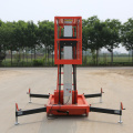 4m-18m Single one mast vertical Aluminum Alloy electric man lift tablesPopular