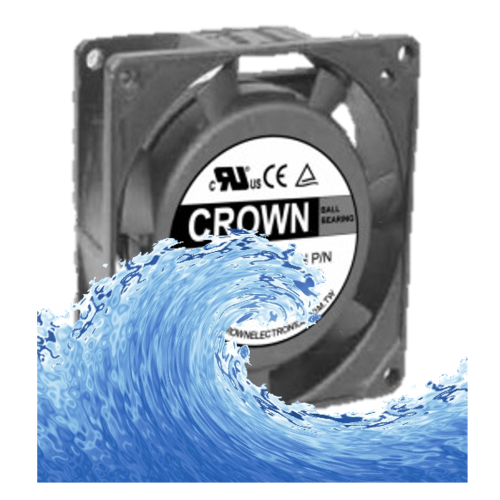 Crown 80x25 Fan de enfriamiento de protección personal