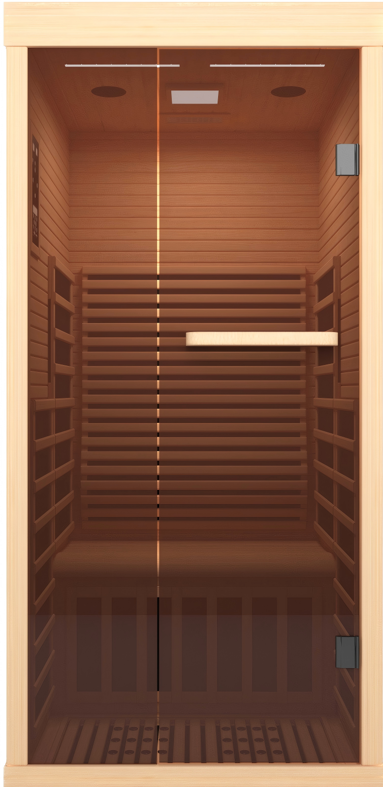 Multi-functional single-person far-infrared sauna room