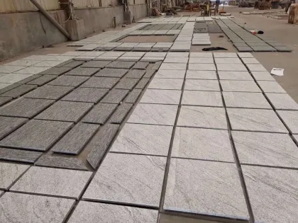 Viscount White Granite 12x12 Exterior Floor Tiles