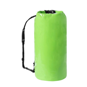 30L Waterproof Bag: Dry Bag, Dry Sack, Lightweight Foldable, Roll Top Pack - Green