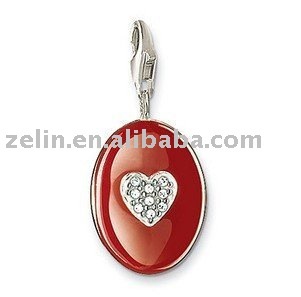 red heart fashion pendant jewelry,alloy jewelry acessory