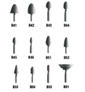 Shark Fiber Mounted Points: Resin Vitrified Bond Sanding Drum Cutflex OEM ODM