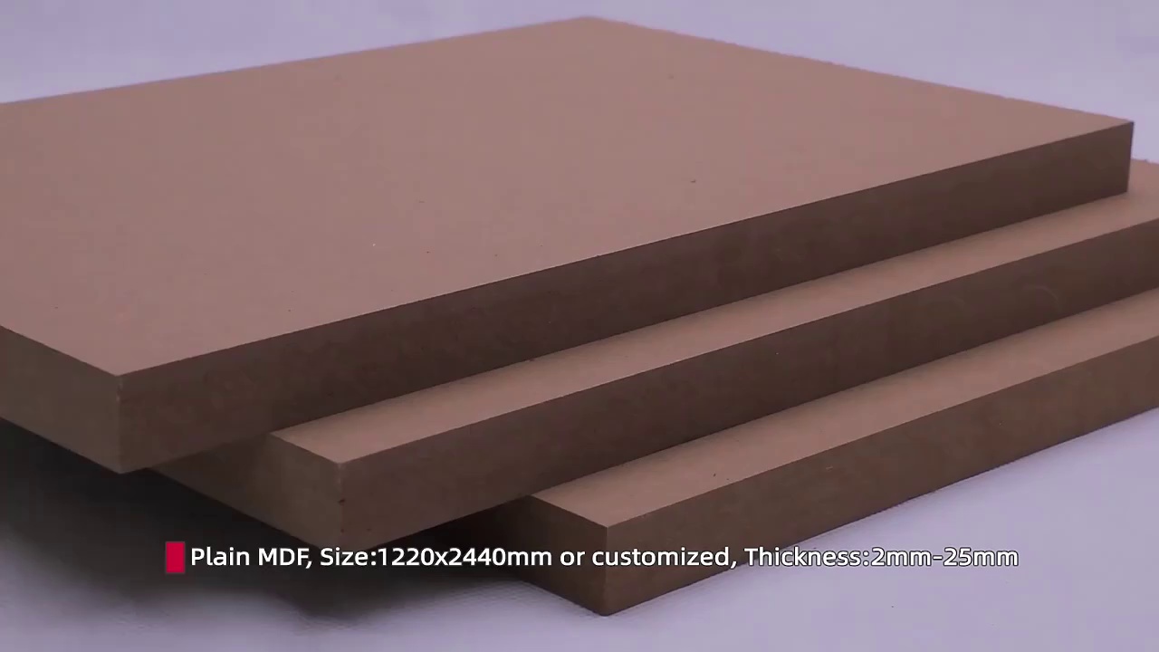 High Glossy UV Melamine MDF Sheet for Kitchen Cabinets