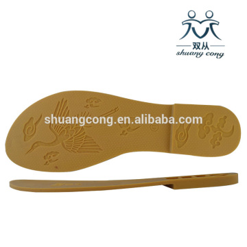 Wholesale shoe sole PVC outsole durable shoe sole phoenix