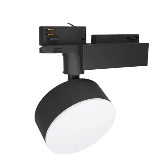 RONSE 20w 30w 40w 3phase 4phase Track Light Connector for Industrial and Living Spaces