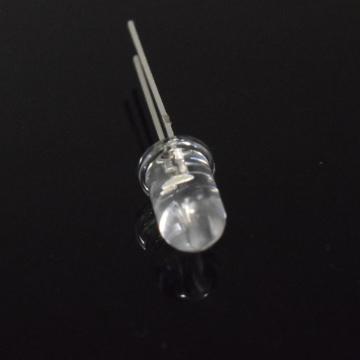 Lente trasparente a LED bianco caldo da 5 mm 2200-2600K Epistar