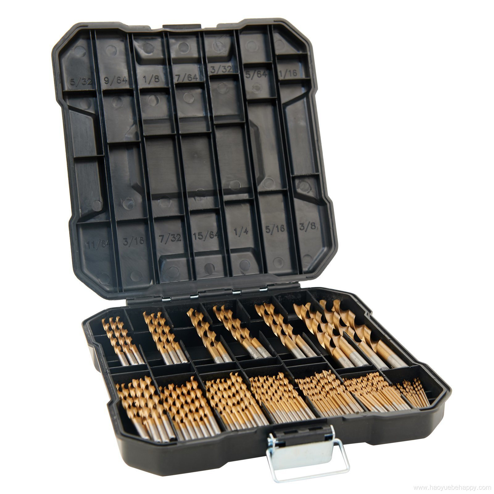 Titanium Twist Drill Bit Set High Speed Steel