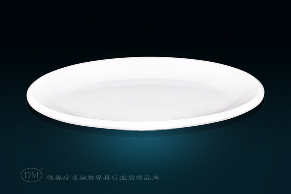 8.1 Inch Oval Shape Plate Melamine