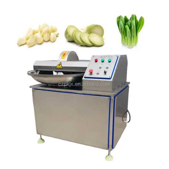 Commercial Stainless Steel Meat Bowl Chopper - Pork Chopping and Meat Cutting Machine