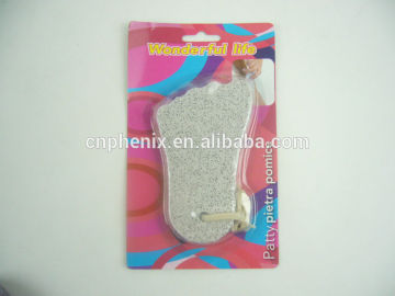Foot shape pumice stone