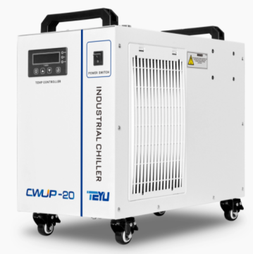 Circulating Water Chiller CWUP-20 for Ultrafast Laser UV Laser ±0.1℃ Stability RS485 Communication