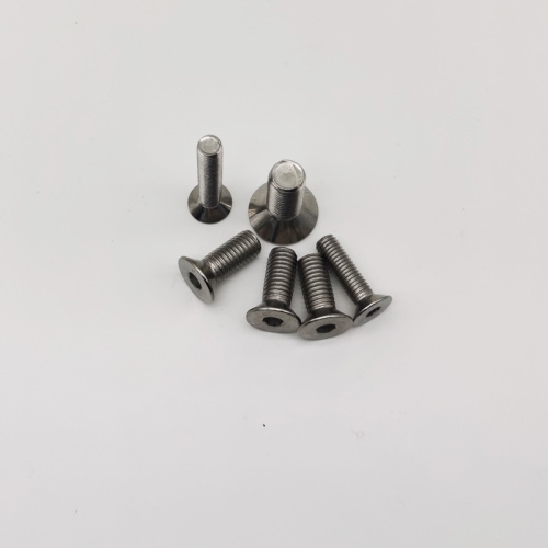 Stainless Steel Hex Socket Sekrup Kepala Countersunk Datar