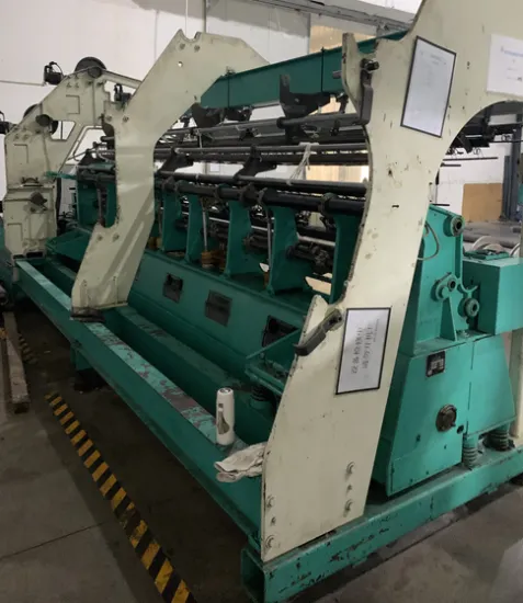 Second Hand High Speed Compound Karl Mayer Warp Knitting Machine KS2