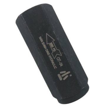 In-Line Check Valve with Pressure Control and Internal Screw Thread (CIT 02/04/06)