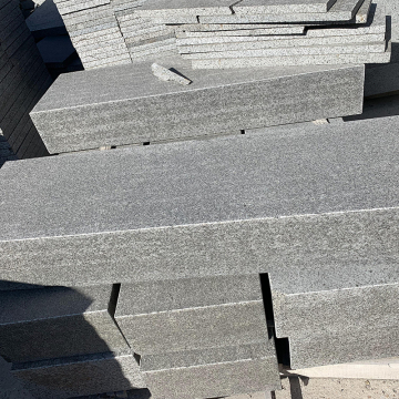 Samistone G684 Black Natural Granite Beveled Step Stone
