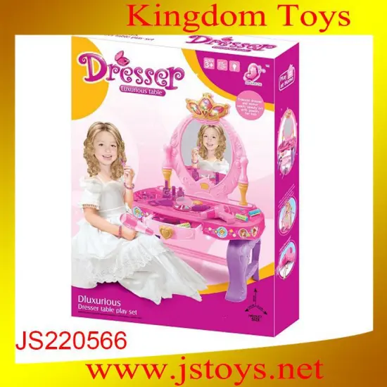 2015 newest products cheap mirror dresser toy for wholesale