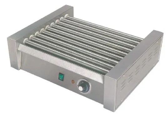 Hot dog grill, heavy-duty