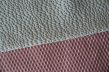 100% Polyester Bed Sheet Bubble Embossed Fabric