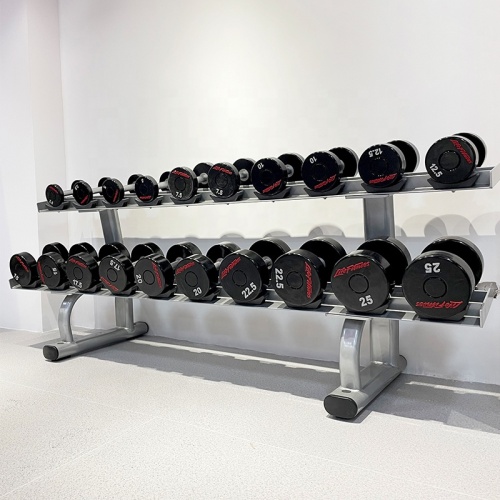 Spor Salonu Ekipman Fitness Aksesuarları 10 Çift Dambell Raf