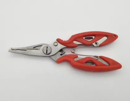 Stainless Steel Fishing Fish Pliers Scissors Line Cutter Remov Hook Tackle Tool