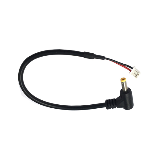 90degree angle DC male 5521/5525 to JST cable