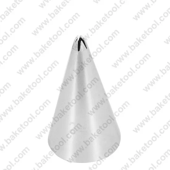 Stainless steel304 cake decorating open star icing nozzle #24