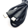 PD 100W USB Tipo-C Cable de silicona de carga rápida