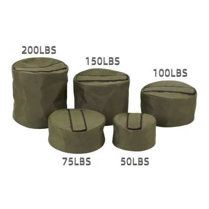 Adjustable Weight Sandbag Workout Bags: 200lb Capacity for Strongman Training