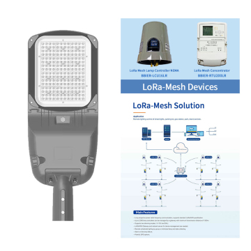 Bbier IP65 Waterproof Lora-Mesh Smart LED Street Light