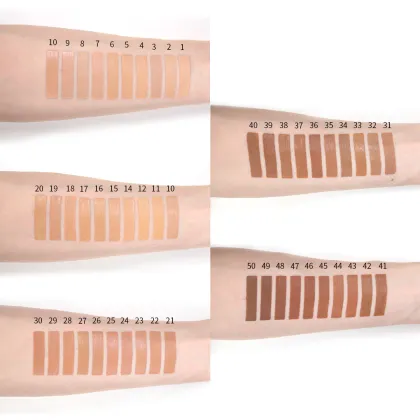 Private Label Matte Poreless Oil-Free Liquid Foundation